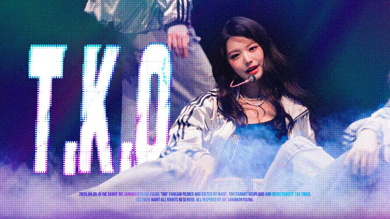 250405 IVE SCOUT 'TKO' IVE JANGWONYOUNG 아이브 장원영 직캠 (4k)