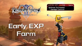 Kingdom Hearts 2.5 Early EXP Farm!