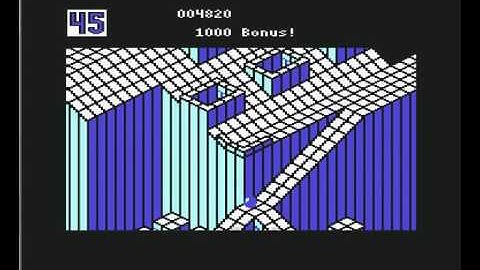 Marble Madness c64 e 6400