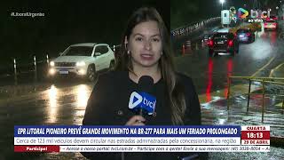 Epr Litoral Pioneiro Predicts Heavy Traffic On Br277 For Another Long Weekend