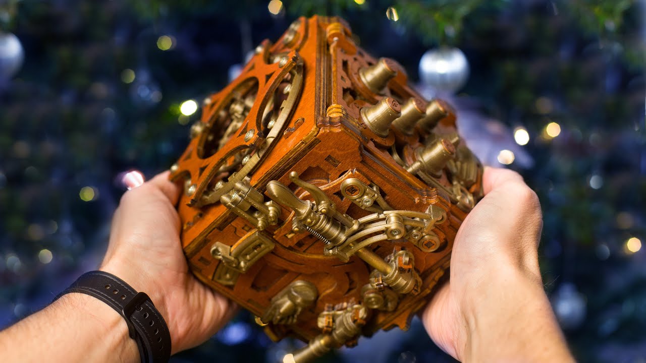 3.333€ MECANIGMA puzzle box for CHRISTMAS - YouTube