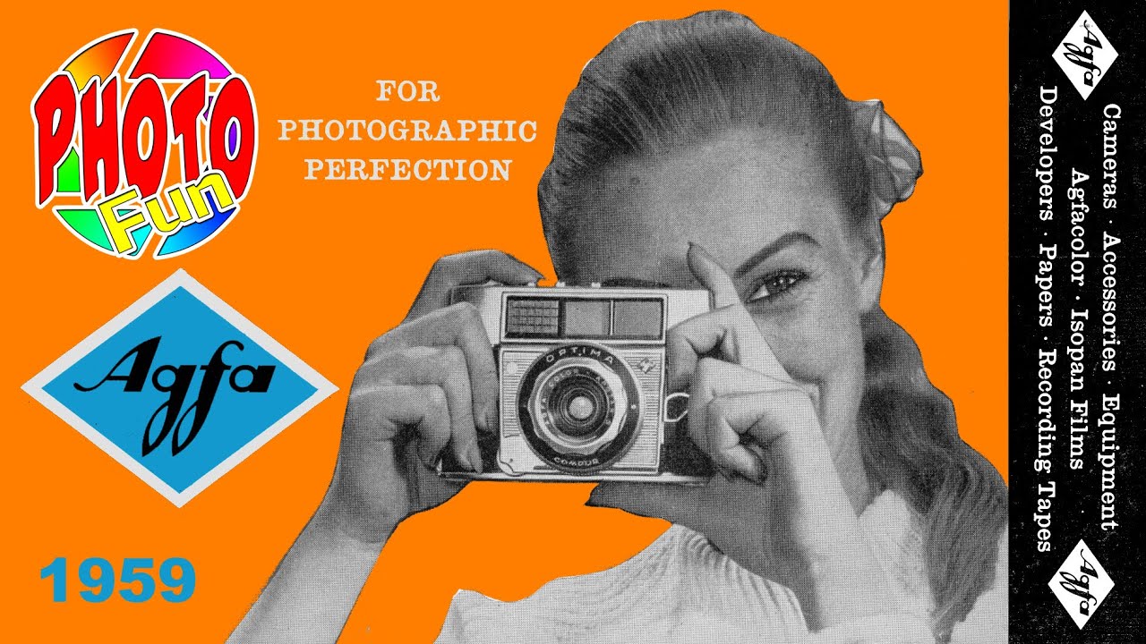 1959 AGFA Guide For Photographic Perfection