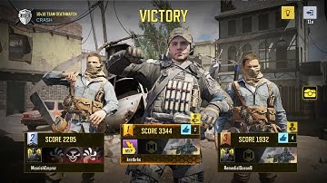 Call of Duty Mobile 10v10 Team Deathmatch Crash