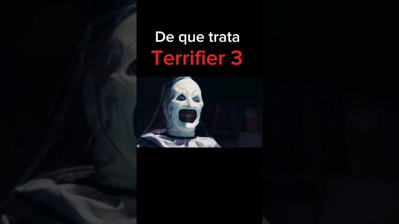De que trata Terrifier 3 | #terrifier3 #estreno #chuloxmy #peliculas #resumen #horrorshorts #cine