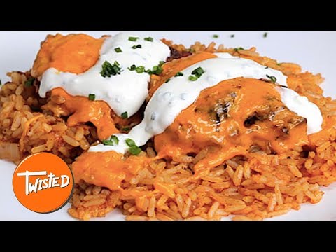 One Pot Buffalo Chicken and Rice Recipe  Quick Dinner Recipes  Buffalo Chicken Recipes  Twisted