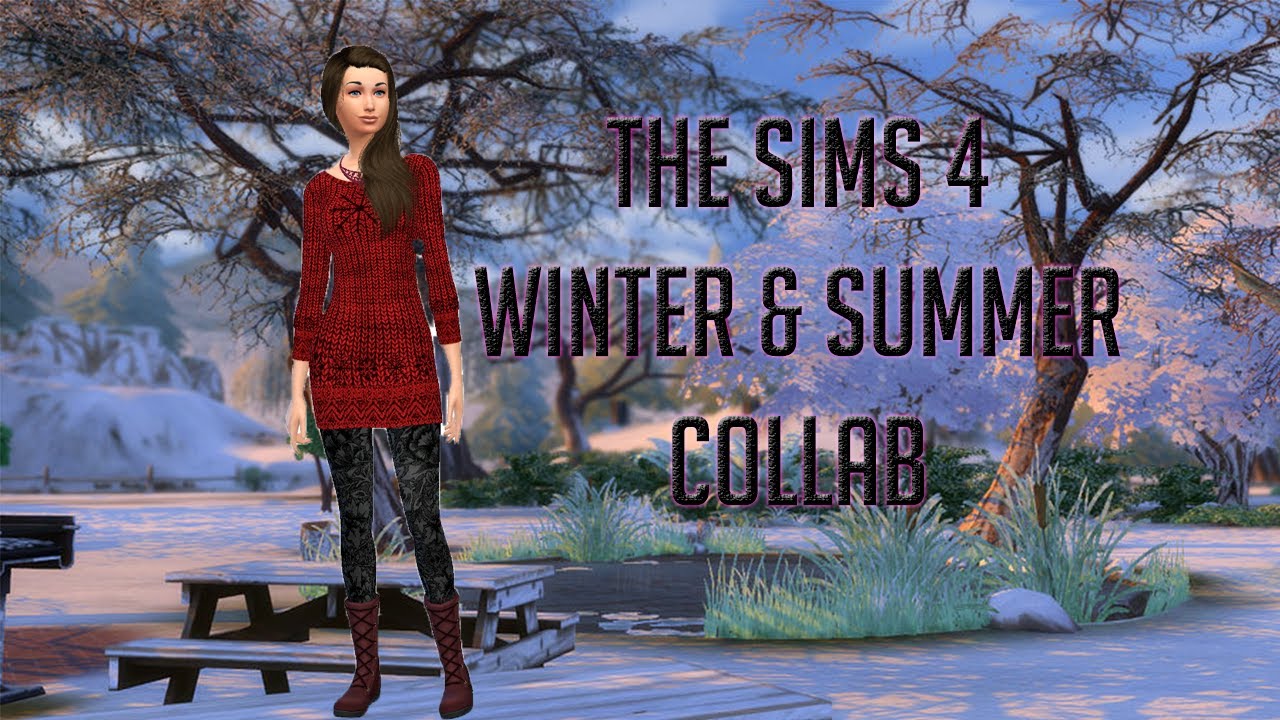 The Sims 4: ☃️Winter CAS Collab❄️