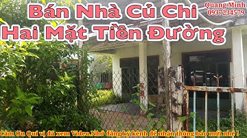 Bán nhà 2 Mt Đường nhựa Củ Chi tuyệt đẹp 420m gần QL22