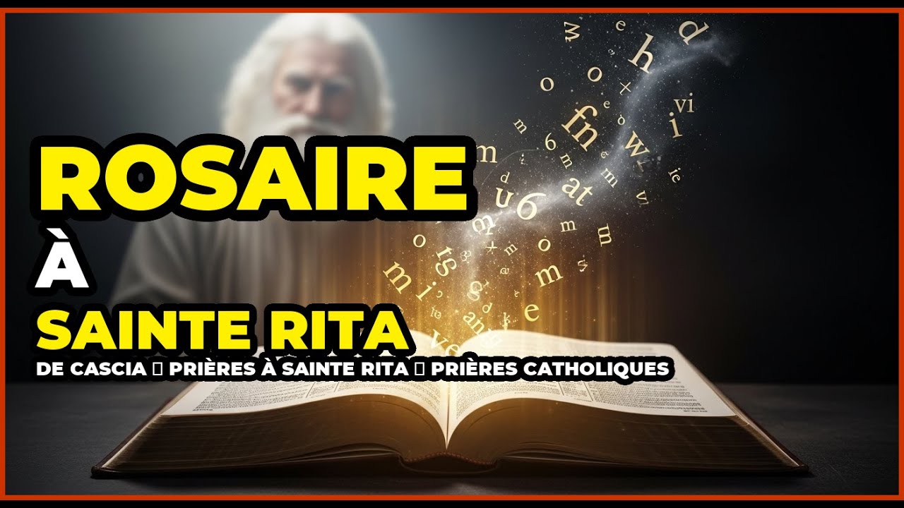 Rosaire à Sainte Rita de Cascia 💛 Prières à Sainte Rita 💛 Prières Catholiques