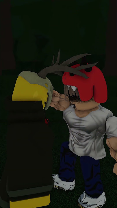Dino Kid's older Brother meets Cultist in 99 nights in the Forest