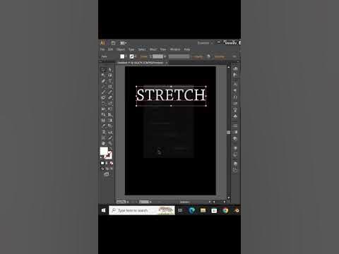 Tutorial Effect Stretch | Adobe Illustrator - YouTube
