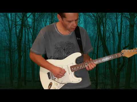 Neoclassic rock sound style solo, on NUX MG300 sound test.