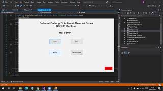 Progress Tugas UAS Pemrograman Framework .NET