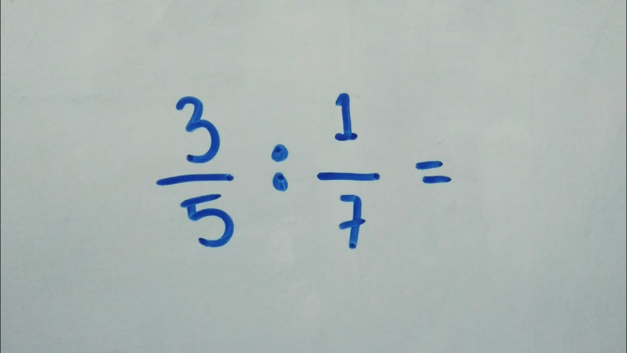 Pembagian Pecahan Biasa dengan Pecahan Biasa | Matematika SD 