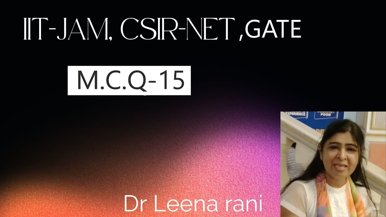 Linear algebra(IIT-JAM,CSIR-NET,GATE)