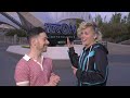 JoJo Siwa cant wait for the Tron ride!