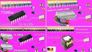 Simple Inverters That Are Easy To Make At Home.