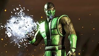 Mortal Kombat X Sub Zero Reptile Fatalities Swap