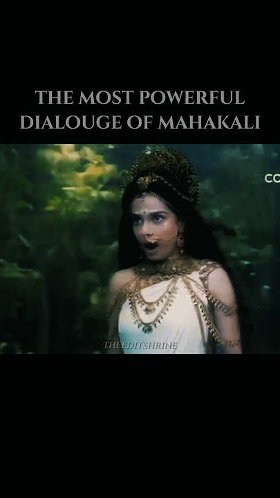 most iconic dialogue of mahakali 🔥 #edit #mahakal #mahakali #adishakti #feminism #divine