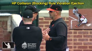 Ejection 122 - Brandon Hyde Summarily Dismissed After Arguing Plate Blocking Replay Review Overturn