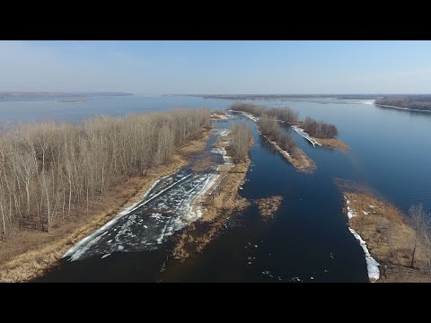 Весенняя рыбалка. Джиг. Волга. Природа.