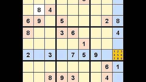 How to Solve New York Times Sudoku Hard April 21, 2022