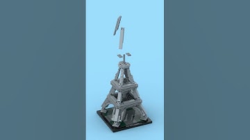 Eiffel Tower - Lego Architecture 21019 - Speed build