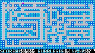 ATARI ST BUBBLE TROUBLE 1987 By Uland Taffner Taffner & Poffel Products MAZE PACMAN PAC MAN ELEMENTS