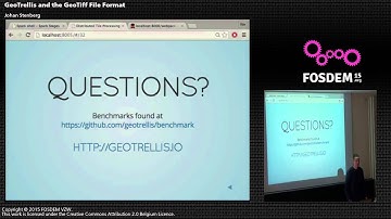 FOSDEM 2015 - Developer Room - Geospatial - Eotrellis Geotiff