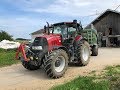 FarmVlog #6 | Baustelle, Dreschen, Neuer Case Puma 140 & Freche Helfer