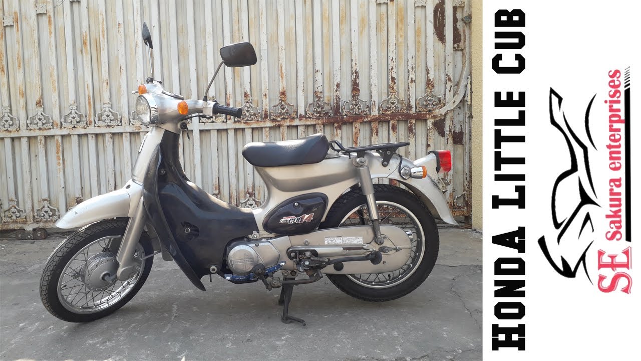 Honda Little Cub 50CC | Sakura Enterprises - YouTube