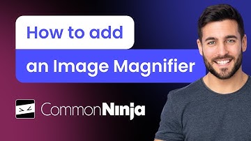 How to add an Image Magnifier to your website