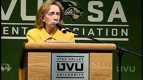 UVU: Doris Kearns Goodwin Executive Lecture Series Fall 2010