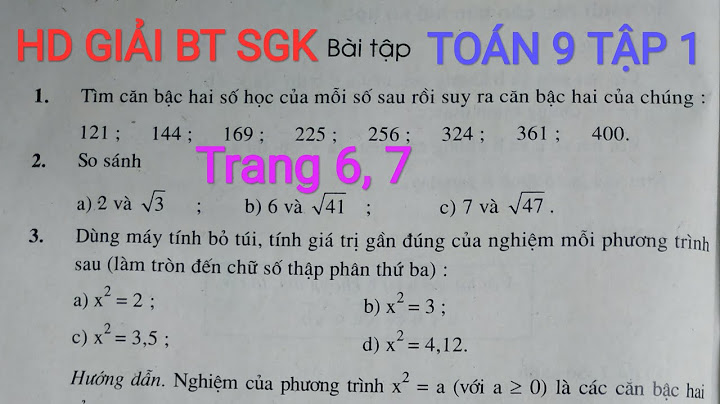 Hướng dẫn giải toán lớp 9 tập 1