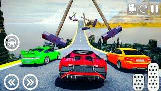 Crazy Impossible Car Crash Stunts Crash Simulator - Impossible Track 3D - Android GamePlay screenshot 1