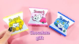 DIY paper gift idea/Origami Paper gift idea | Origami mini gift/Origami Chocolate gift ideas