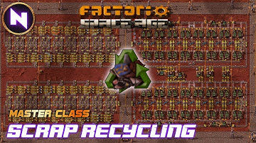 Optimal SCRAP RECYCLING Setup For FULGORA | Factorio Master Class/Tutorial