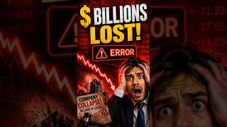 One Tiny Mistake That Cost BILLIONS 😱 (Shocking True Business Failure)