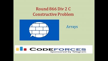 Codeforces Round 866 Div 2 C: Constructive Problem – Arrays