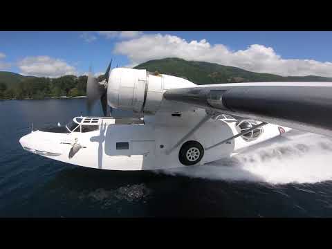 Canso Catalina PBY C-FUAW 11024 Water Takeoff