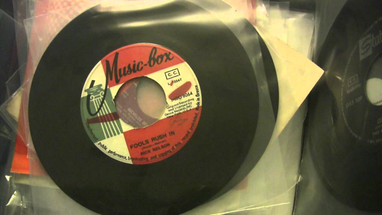 Old original 45 Records for sale Part 4 YouTube