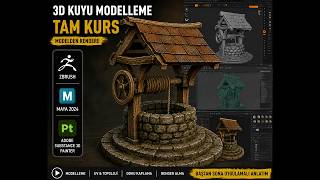 3D Kuyu Modelleme – Tam İş Akışı Ders 18