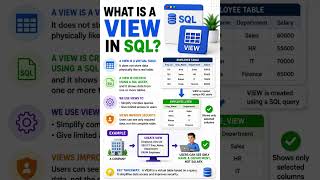 What is a view in SQL?