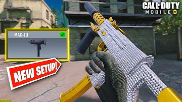 Best MAC 10 Gunsmith/Loadout Class Setup | Fast ADS + No RECOIL High ACCURACY! (S4) Cod Mobile