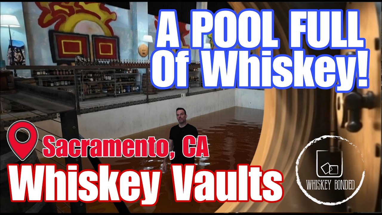 Виски-хранилища, эпизод 2: Бассейн, ПОЛНЫЙ виски! (Сакраменто, Калифорния)