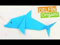 Cómo Hacer Un Delfín De Papel Fácil