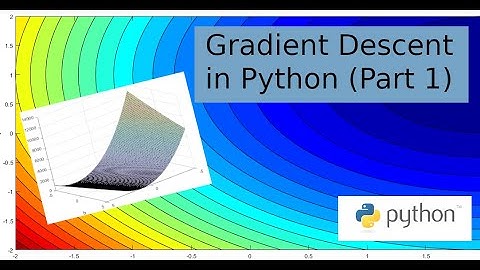 Gradient Descent (Part 1)