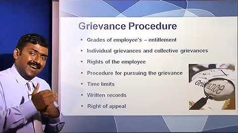 #Webinar #VideoLecture #OnlineClass Ch 5.19 Grievance, Procedure, Performance Counseling