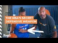 Defending with your wrist  nba pro tip with mark strickland