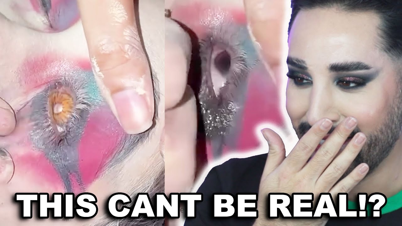 This is TOO MUCH!!! | Reacting to makeup hacks!!