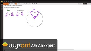 Arc Length to Arc Measure Ratio